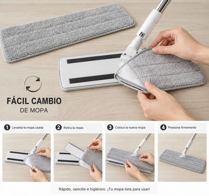 Recambio mopa cubo escurridor